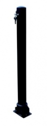 Stilpoller Ø 76 mm, mit gewölbte Scheibe, umlegbar